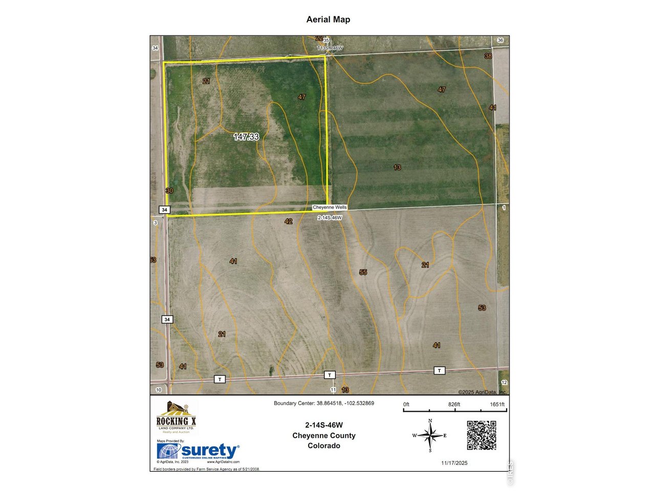 Photo of 0 Co Rd 34 Cheyenne Wells CO 80810