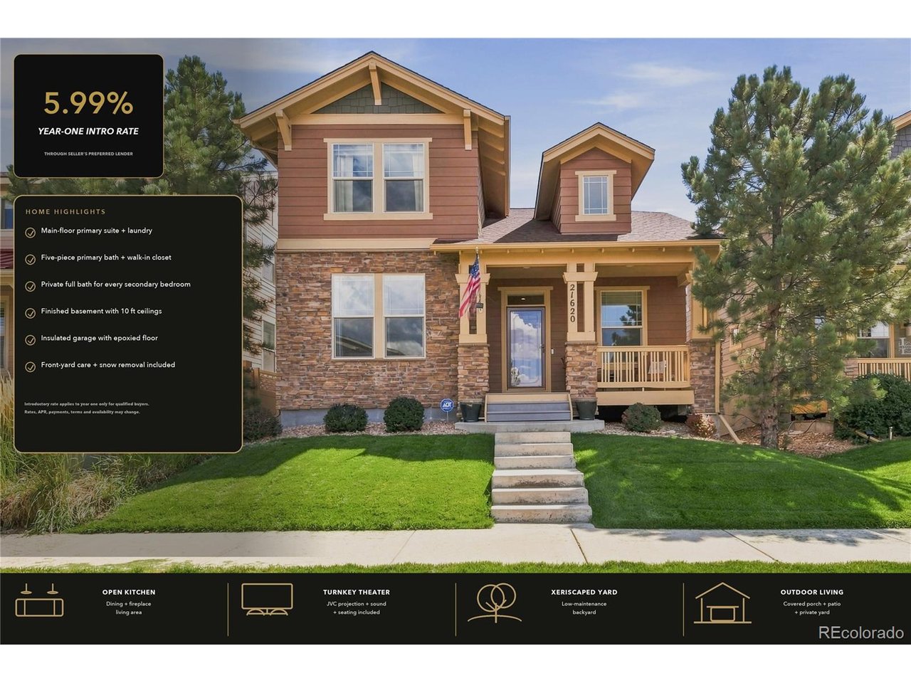 Photo of 21620 E Stroll Ave Parker CO 80138