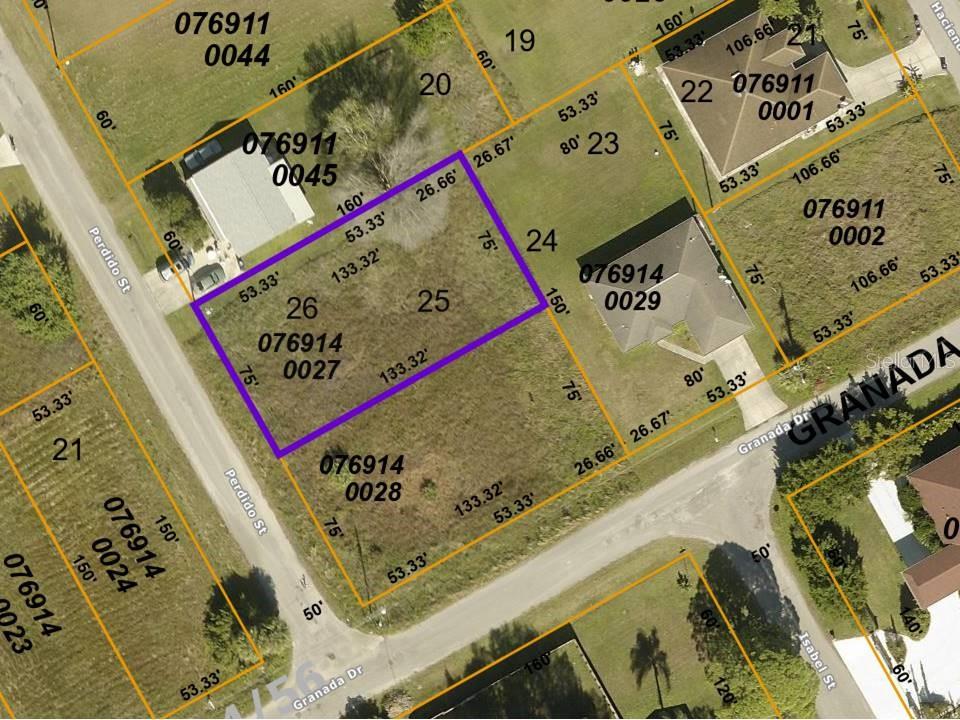 Photo of LOTS 25 AND 1/2 0F L GRANADA DR LOTS 25 & 26 AND 1/2 0F LOT 24 PARCEL1 DRIVE NORTH PORT FL 34287