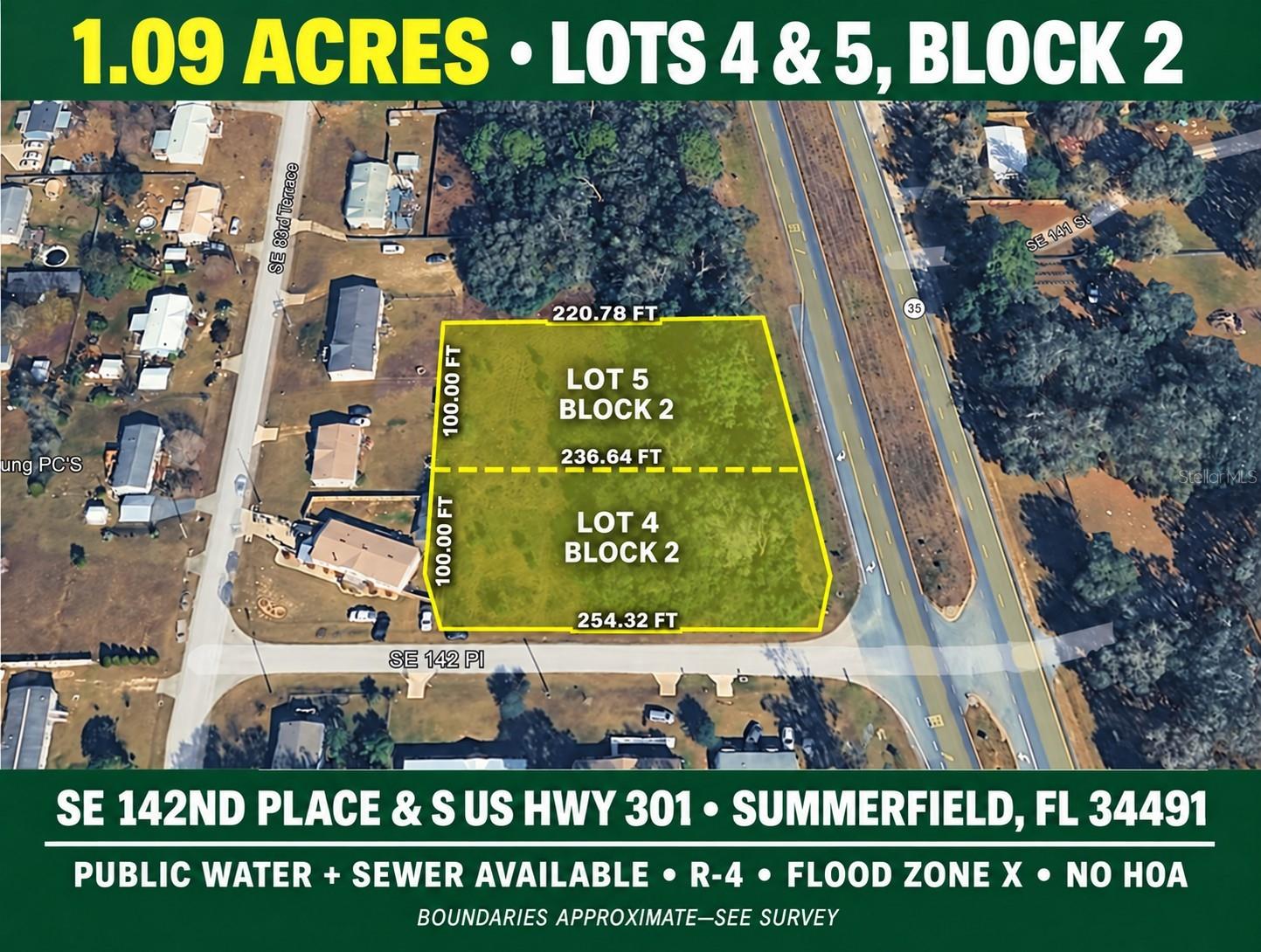 Photo of Corner SE 142ND PLACE & S US HWY-301 SUMMERFIELD FL 34491