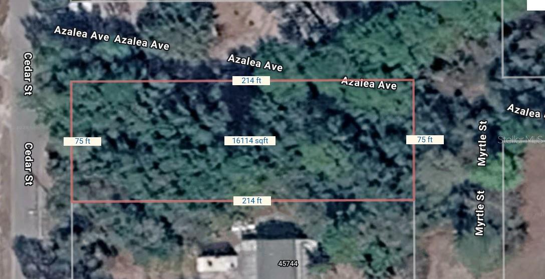 Photo of lots 1-3+12-14 CEDAR STREET PAISLEY FL 32767
