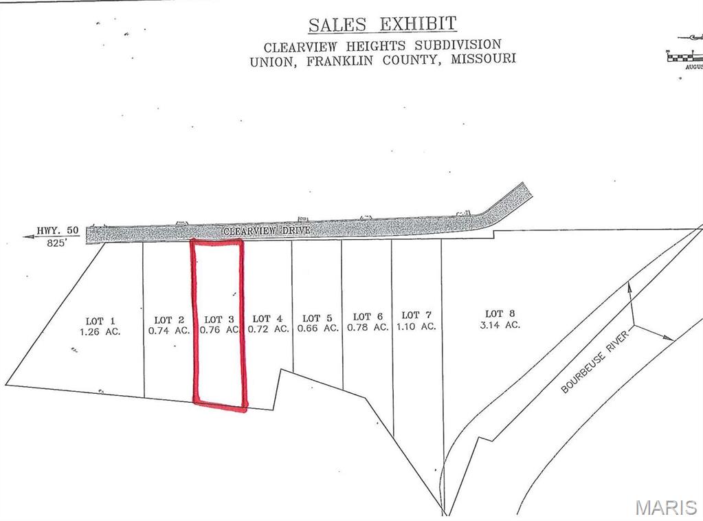 Photo of 0 Lot 3 CLEARVIEW Drive Union MO 63084