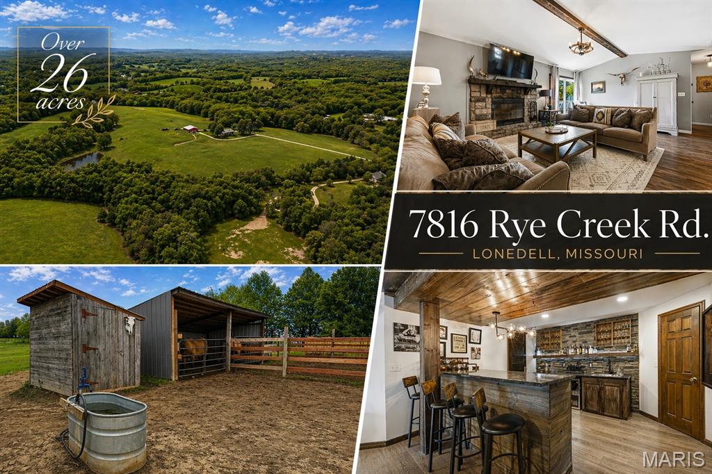 Photo of 7816 Rye Creek Road Lonedell MO 63060