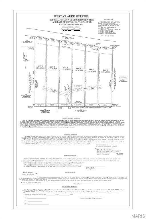 Photo of Lot #3 Clarke Street De Soto MO 63020