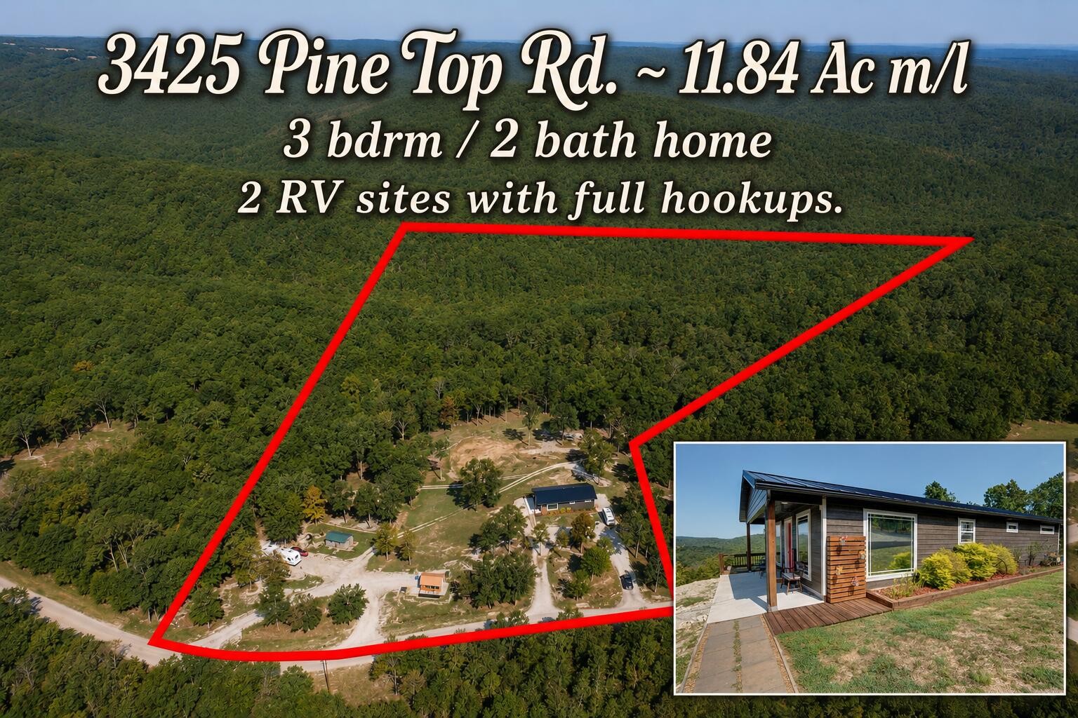 Photo of 3425 Pine Top Road Kirbyville MO 65679